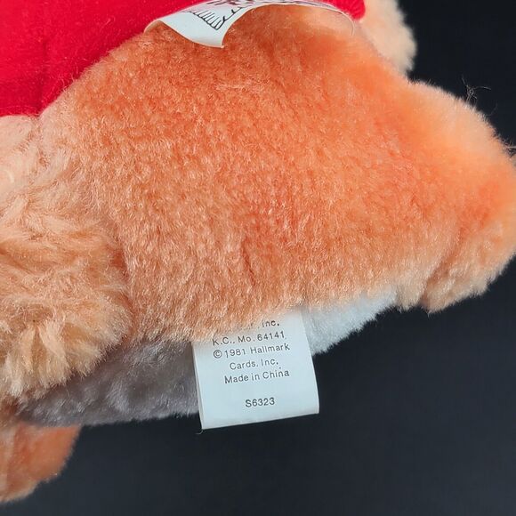 Vintage 1981 Hallmark Shirt Tales Tyg Stuffed Plush - Picture 3 of 4